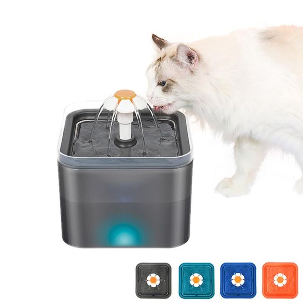 cat bowls & feeders 2l automatic water fountain with led light power adapter pet feeder bowl drink dispenser filter container for kitten pup
cat bowls & feeders 2l automatic water fountain with led light power adapter pet feeder bowl drink dispenser filter container for kitten pup