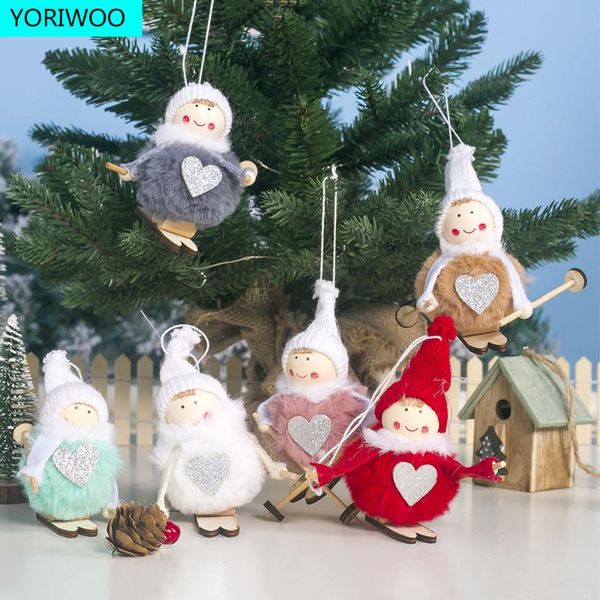 christmas decorations santa claus skiing dolls angel merry tree navidad noel kids year gift xmas hanging ornaments
christmas decorations santa claus skiing dolls angel merry tree navidad noel kids year gift xmas hanging ornaments