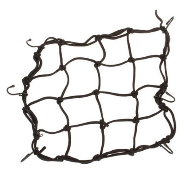 car organizer 28*28cm luggage cargo bungee net bag 6 hooks bike motorcycle helmet mesh storage carrier (black)
car organizer 28*28cm luggage cargo bungee net bag 6 hooks bike motorcycle helmet mesh storage carrier (black)