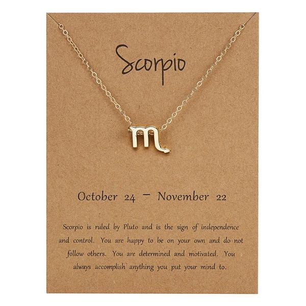 pendant necklaces symbolic version of the twelve constellation alloy paper card clavicle necklace for women jewelry accessories gift, Silver
pendant necklaces symbolic version of the twelve constellation alloy paper card clavicle necklace for women jewelry accessories gift, Silver