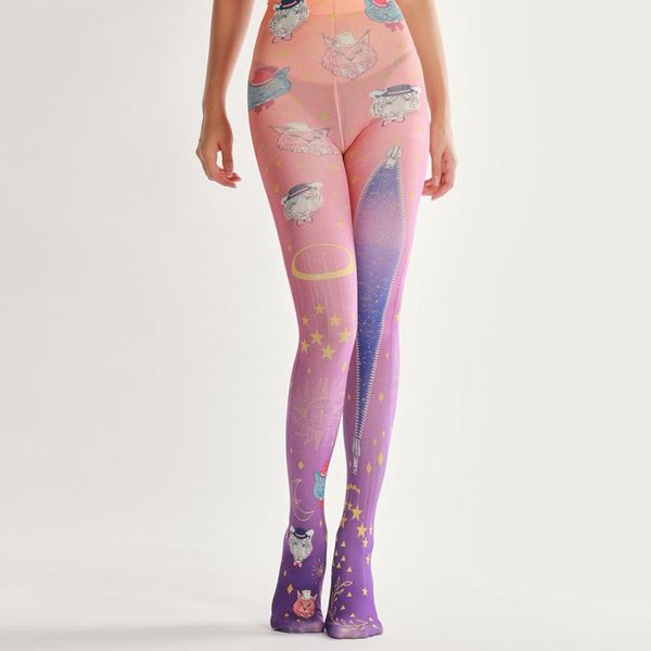 cartoon tiger personalized printed pantyhose thigh chaps in winter tight women viginal socks & hosiery, Black;white
cartoon tiger personalized printed pantyhose thigh chaps in winter tight women viginal socks & hosiery, Black;white