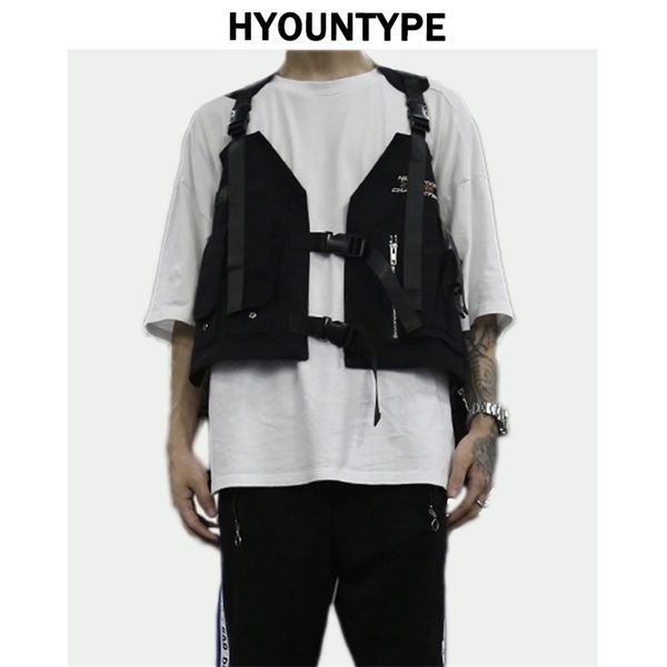fashion hip hop sleeveless vests men cargo waistcoat with pockets military jacket streetwear tactical vest sweatshirts 210925, Black;white
fashion hip hop sleeveless vests men cargo waistcoat with pockets military jacket streetwear tactical vest sweatshirts 210925, Black;white