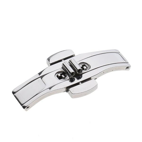 watch bands buckle stainless steel butterfly deployant double push clasp, Black;brown
watch bands buckle stainless steel butterfly deployant double push clasp, Black;brown