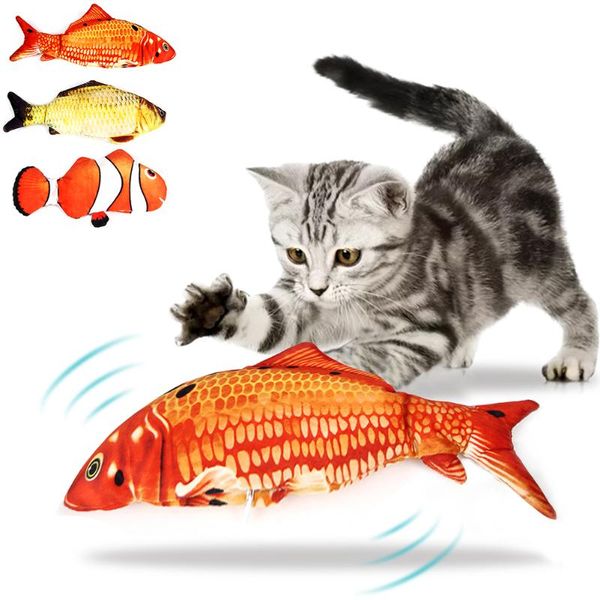 cat toys realistic interactive pet soft moving fish shape usb electric charging catnip playing supplies chewing simulation funny
cat toys realistic interactive pet soft moving fish shape usb electric charging catnip playing supplies chewing simulation funny