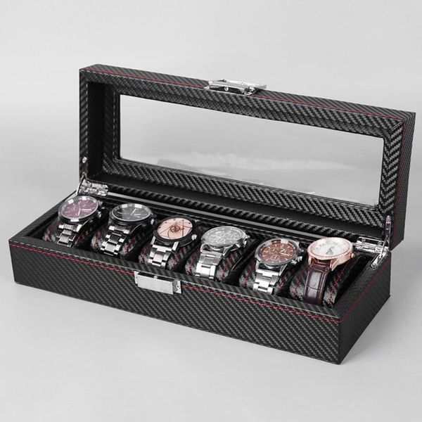 watch boxes & cases 5/6 slot jewelry storage box bracelet organizer glass transparent case wristband lover collection display holder, Black;blue
watch boxes & cases 5/6 slot jewelry storage box bracelet organizer glass transparent case wristband lover collection display holder, Black;blue