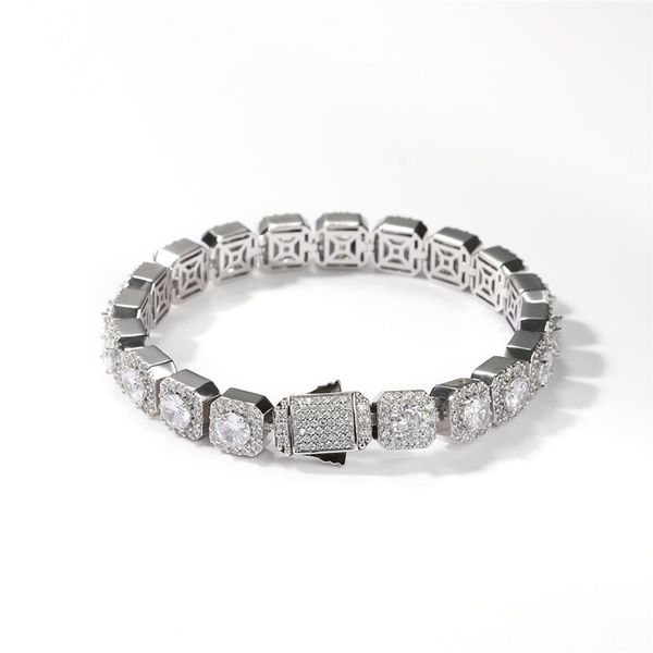 hip hop link iced out cluster lab diamond bracelets gold silver plated 7inch 8inch, Black
hip hop link iced out cluster lab diamond bracelets gold silver plated 7inch 8inch, Black