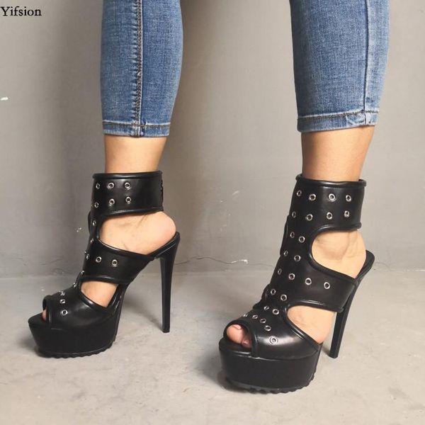 olomm fashion women summer platform sandals thin high heel nice open toe black party shoes us plus size 5-15
olomm fashion women summer platform sandals thin high heel nice open toe black party shoes us plus size 5-15