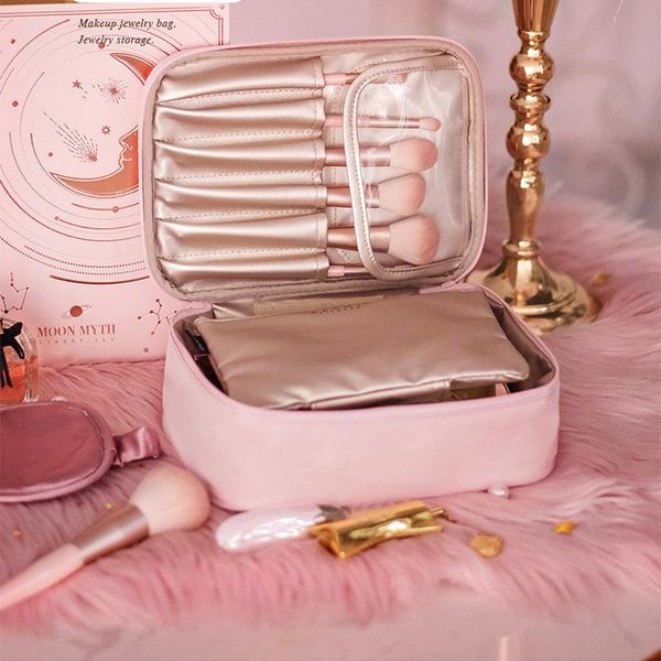 eyebrow tools & stencils memory cosmetic bag portable storage korea large capacity multi-function travel toiletry makeup tool
eyebrow tools & stencils memory cosmetic bag portable storage korea large capacity multi-function travel toiletry makeup tool