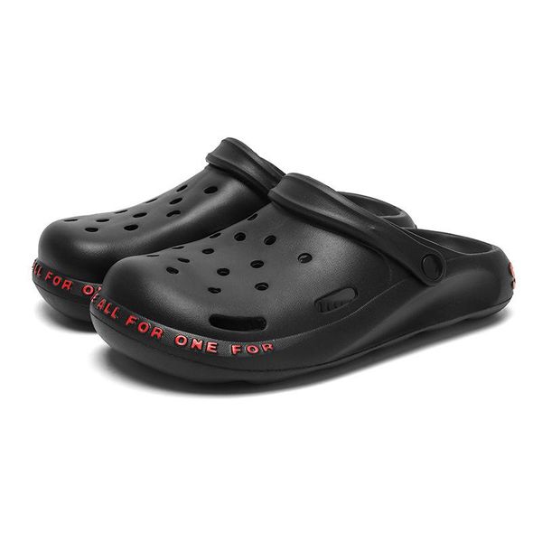 sandals ladies hole couple for girls slippers breathable soft-soled garden leisure beach shoes women flip flop, Black
sandals ladies hole couple for girls slippers breathable soft-soled garden leisure beach shoes women flip flop, Black