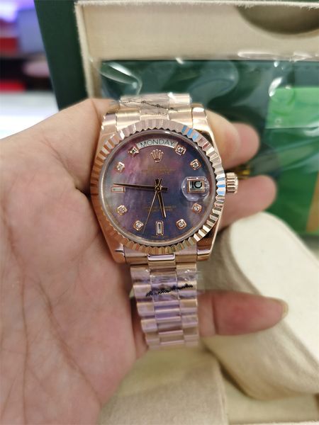 with original box wristwatches asia 2813 movement 41mm 18k yellow gold 228235 stainless steel mechanical automatic mens watch watches 2588, Slivery;brown
with original box wristwatches asia 2813 movement 41mm 18k yellow gold 228235 stainless steel mechanical automatic mens watch watches 2588, Slivery;brown
