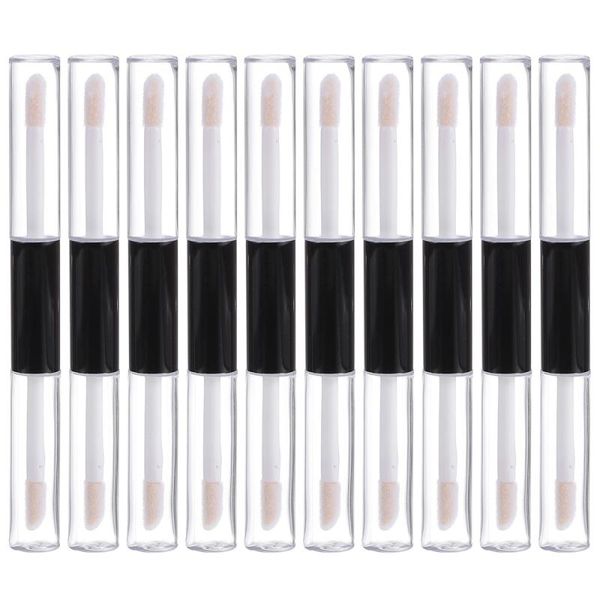 storage bottles & jars 10pcs 4ml double ended refillable empty lip gloss tube with sers
storage bottles & jars 10pcs 4ml double ended refillable empty lip gloss tube with sers