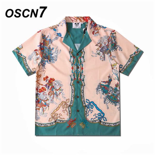 oscn7 casual printed short sleeve shirt men street hawaii beach oversize women fashion harujuku shirts for men csd60 210628, White;black
oscn7 casual printed short sleeve shirt men street hawaii beach oversize women fashion harujuku shirts for men csd60 210628, White;black