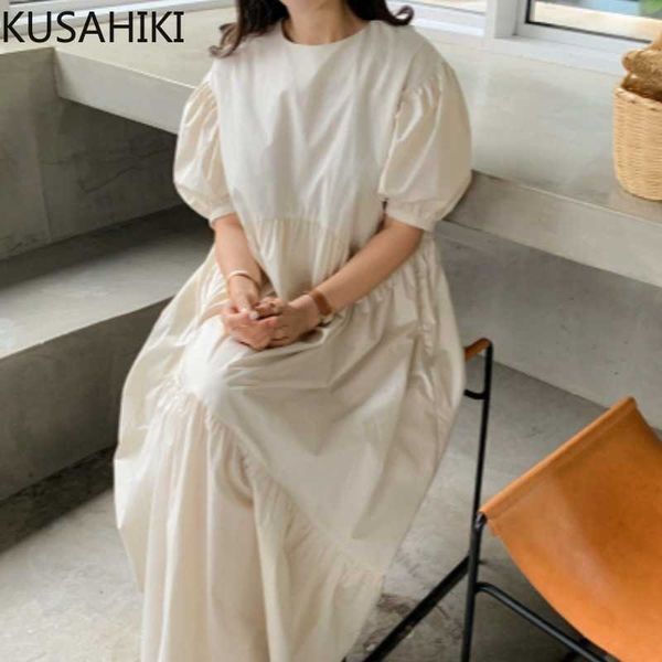kusahiki irregular folds patchwork women dress causal o-neck puff sleeve dresses summer high waist a-line vestidos 6j153 210602, Black;gray
kusahiki irregular folds patchwork women dress causal o-neck puff sleeve dresses summer high waist a-line vestidos 6j153 210602, Black;gray