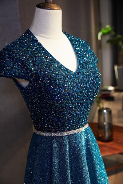 party dresses luxury sequined v neck lady girl women princess prom banquet ball performance dress gown, White;black
party dresses luxury sequined v neck lady girl women princess prom banquet ball performance dress gown, White;black