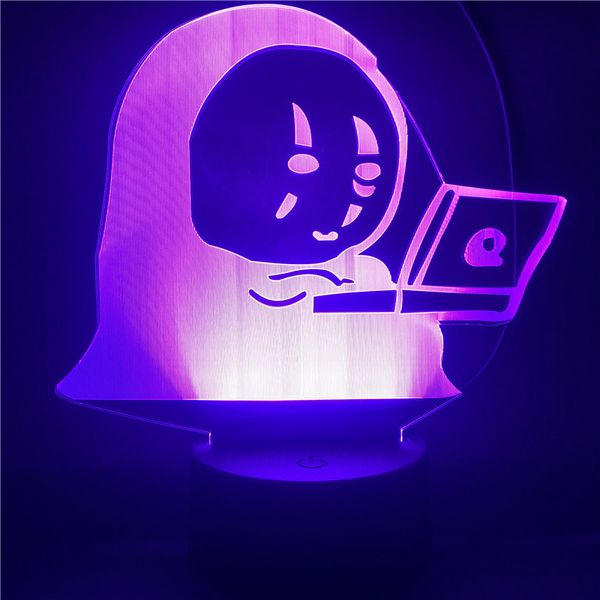 led light no face man kids anime 3d nightlight with sensor birthday gift atmosphere lamp dropshipping service
led light no face man kids anime 3d nightlight with sensor birthday gift atmosphere lamp dropshipping service