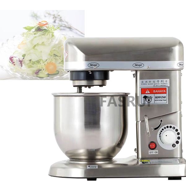 DHgate Stainless Steel Bowl Electric Stand Food Mixer Machine Cream Blender Kneading Dough Cake Bread Chef Whip Whisk Eggs Beater sold by DHgate
