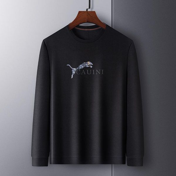 men's t-shirts autumn 2021 round neck sweater printing trend loose casual long sleeve t-shirt brand wear., White;black
men's t-shirts autumn 2021 round neck sweater printing trend loose casual long sleeve t-shirt brand wear., White;black
