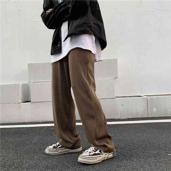 men's pants autumn pleated fashion retro casual wide-leg men streetwear wild loose korean hip-hop straight trousers mens ot74, Black
men's pants autumn pleated fashion retro casual wide-leg men streetwear wild loose korean hip-hop straight trousers mens ot74, Black