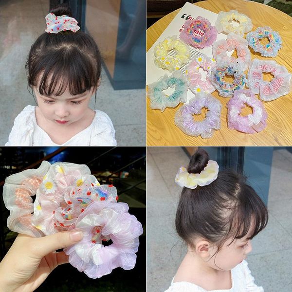 rainbow daisy ins mesh double hair ring color large intestine girls and children can use accessories, Slivery;white
rainbow daisy ins mesh double hair ring color large intestine girls and children can use accessories, Slivery;white