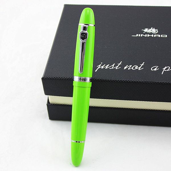 luxury ink pen jinhao 159 fountain unique big size style, medium nib 0.5 writing business office home supplies pens 
luxury ink pen jinhao 159 fountain unique big size style, medium nib 0.5 writing business office home supplies pens