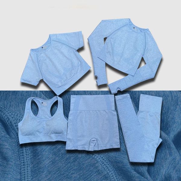 women's yoga suit high waist fitness seamless leggings shorts sports bra combination gym set women outfit
women's yoga suit high waist fitness seamless leggings shorts sports bra combination gym set women outfit