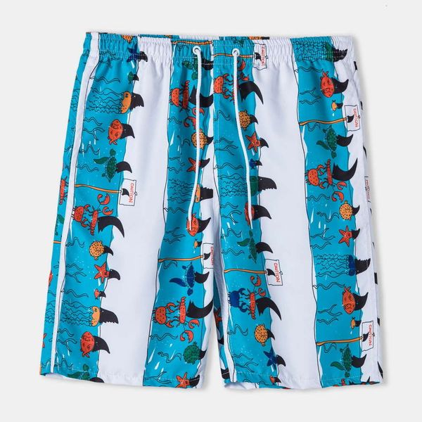 summer men's decor beach shorts fashion casual straight pants, White;black 
summer men's decor beach shorts fashion casual straight pants, White;black