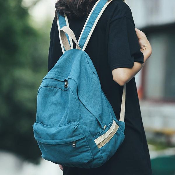 backpack brand casual canvas women's student schoolbag for teenage girl cotton rucksack large capacity travel
backpack brand casual canvas women's student schoolbag for teenage girl cotton rucksack large capacity travel