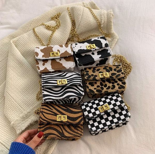 handbags kids faux horse fur zebra leopard purse girls checkered crossbody saddle bag designer children single shoulder princess bags, Black
handbags kids faux horse fur zebra leopard purse girls checkered crossbody saddle bag designer children single shoulder princess bags, Black