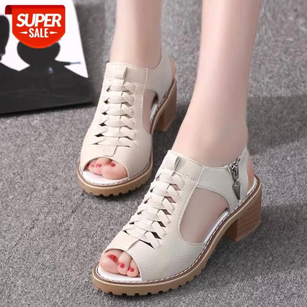 2020 women's sandals square heel summer shoes peep toe zip gladiator women platform #hz4r, Black
2020 women's sandals square heel summer shoes peep toe zip gladiator women platform #hz4r, Black
