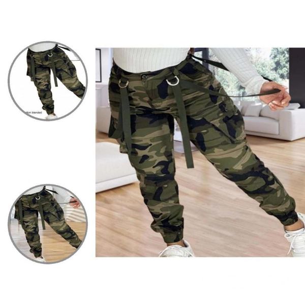women's pants & capris women slim trousers terrific cargo, Black;white