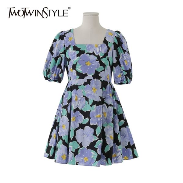 vintage print floral dress for women square collar puff short sleeve high waist slim mini dresses female style 210520, Black;gray
vintage print floral dress for women square collar puff short sleeve high waist slim mini dresses female style 210520, Black;gray