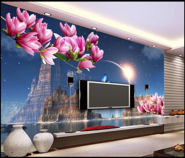 wallpapers custom po wallpaper for walls 3 d flower murals living room fantasy castle planet butterfly magnolia tv background
wallpapers custom po wallpaper for walls 3 d flower murals living room fantasy castle planet butterfly magnolia tv background