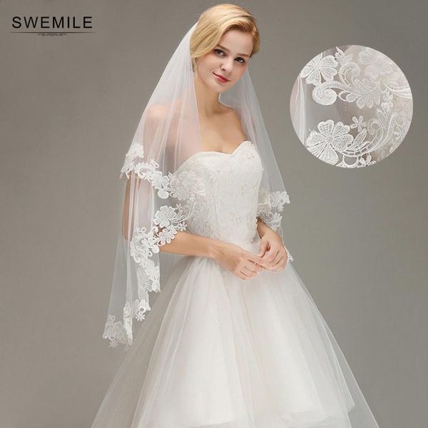 bridal veils voile mariage lace edge short ivory wedding veil with comb two layers tulle accessories veu de noiva, Black
bridal veils voile mariage lace edge short ivory wedding veil with comb two layers tulle accessories veu de noiva, Black