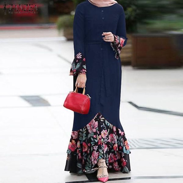 casual dresses zanzea women muslim abaya hijab dress spring long sleeve floral printed sundress vintage patchwork vestido islamic clothing, Black;gray
casual dresses zanzea women muslim abaya hijab dress spring long sleeve floral printed sundress vintage patchwork vestido islamic clothing, Black;gray
