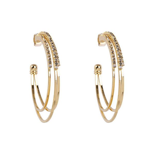 fashion large rhinestone hoop earrings jewelry circle c-shaped round earring studs dangle for women girls gift & huggie, Golden;silver
fashion large rhinestone hoop earrings jewelry circle c-shaped round earring studs dangle for women girls gift & huggie, Golden;silver