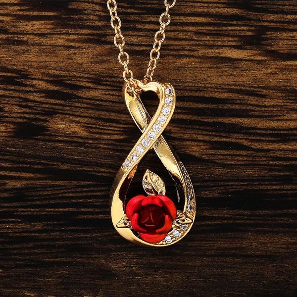 pendant necklaces est fashion heart hollow distortion necklace charm party gold silver color red rose necklce female accessories
pendant necklaces est fashion heart hollow distortion necklace charm party gold silver color red rose necklce female accessories