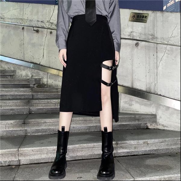 gothic punk harajuke women skirt high waist belt buckle undefined black long dragon pattern streetwear female
gothic punk harajuke women skirt high waist belt buckle undefined black long dragon pattern streetwear female
