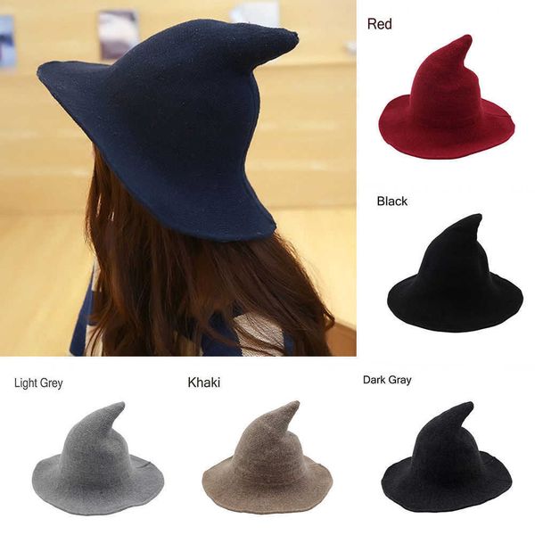 2019 women modern foldable costume sharp pointed wool felt halloween party s witch hat warm autumn winter cap
2019 women modern foldable costume sharp pointed wool felt halloween party s witch hat warm autumn winter cap