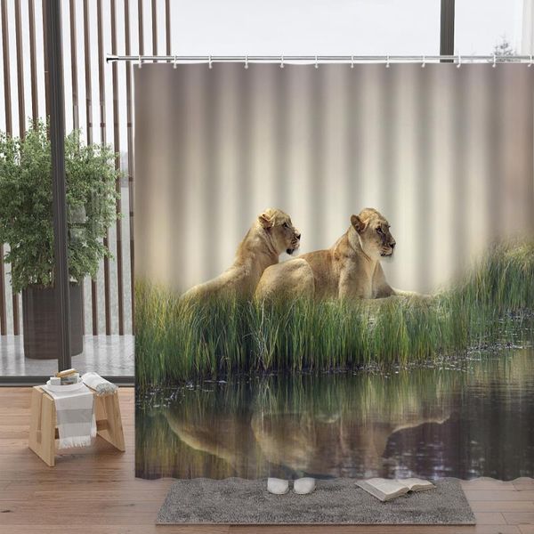 shower curtains 3d waterproof curtain forest natural landscape wild animal lion bathroom screen home decoration
shower curtains 3d waterproof curtain forest natural landscape wild animal lion bathroom screen home decoration