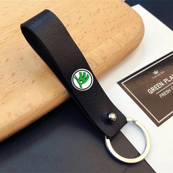 keychains pu leather keychain business gift car key strap waist wallet keyrings for skoda octavia fabia rapid kodiaq, Silver
keychains pu leather keychain business gift car key strap waist wallet keyrings for skoda octavia fabia rapid kodiaq, Silver