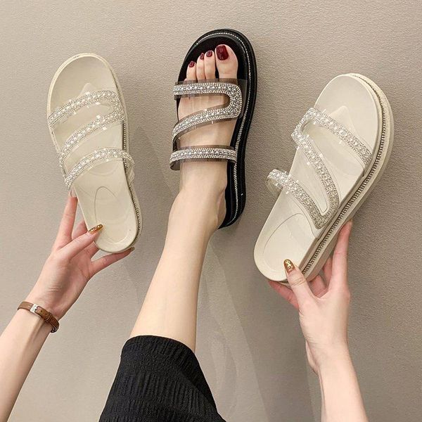beach shoes slippers casual slides slipers women platform jelly flip flops sabot luxury summer flat 2021 soft glitter scandals r, Black
beach shoes slippers casual slides slipers women platform jelly flip flops sabot luxury summer flat 2021 soft glitter scandals r, Black