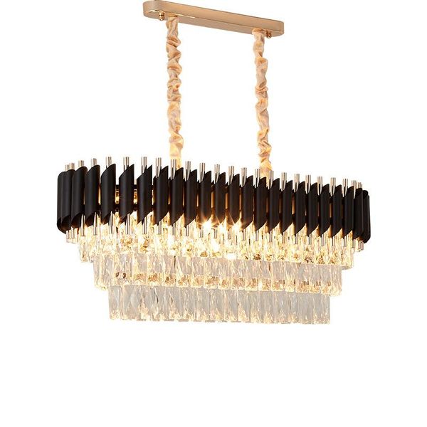 pendant lamps modern black elliptical lightweight living room crystal glass light el villa restaurant bedroom
pendant lamps modern black elliptical lightweight living room crystal glass light el villa restaurant bedroom