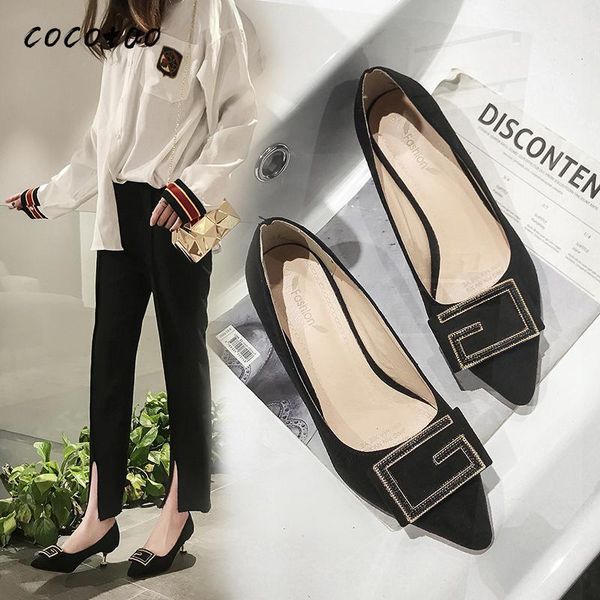 dress shoes women's 2021 spring models in europe and the united states with slender heels low-heeled low-fashion, Black
dress shoes women's 2021 spring models in europe and the united states with slender heels low-heeled low-fashion, Black