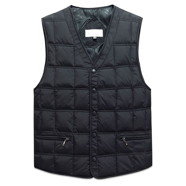 duck down sleeveless jacket for men winter windbreaker parka warm thick vest male casual outerwear snow waistcoat with pockets 211129, Black
duck down sleeveless jacket for men winter windbreaker parka warm thick vest male casual outerwear snow waistcoat with pockets 211129, Black