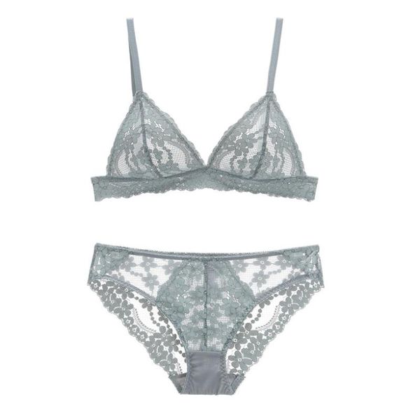 bras sets lace triangle cup bra for women wireless ultrathin full transparent and panty underwear 2021 lingerie set, Red;black
bras sets lace triangle cup bra for women wireless ultrathin full transparent and panty underwear 2021 lingerie set, Red;black