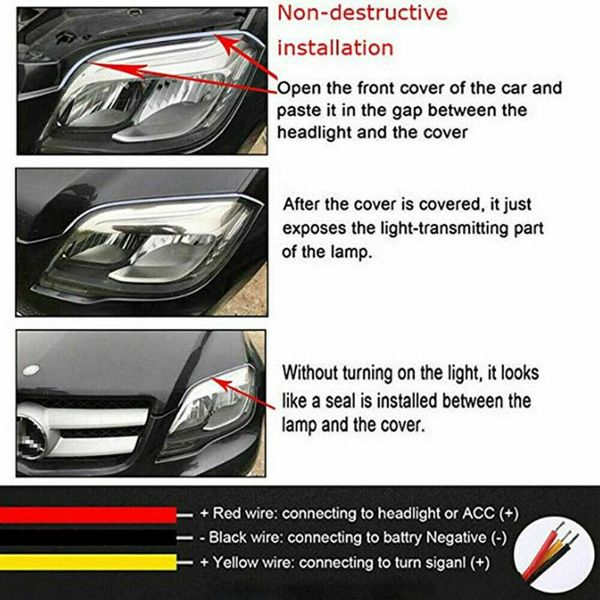 emergency lights dc 12v daytime running drl flex tube led parts red amber replacement
emergency lights dc 12v daytime running drl flex tube led parts red amber replacement