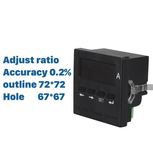 timers high end adjust ratio single phase digital ammeter hige precision current meter implant type install range 0-9999a hole 67*67mm
timers high end adjust ratio single phase digital ammeter hige precision current meter implant type install range 0-9999a hole 67*67mm