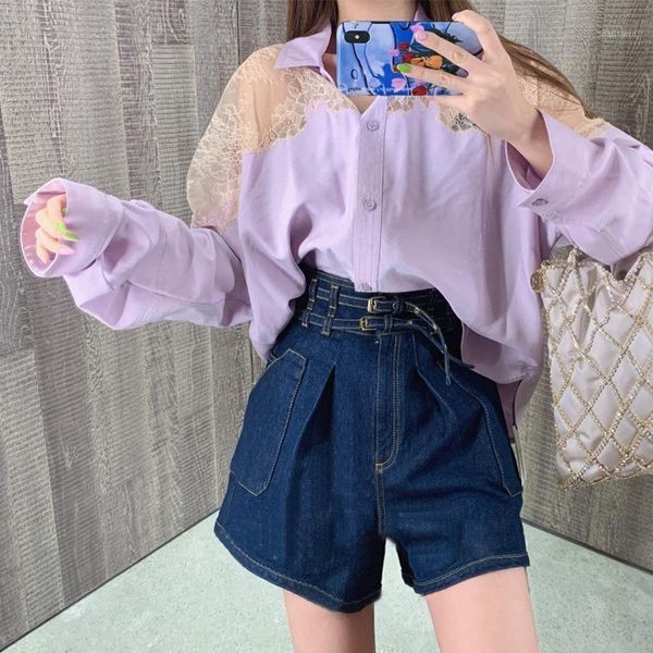 women's shorts 2021 summer blue women fashion loose ladies casual elegant cotton female t820, White;black
women's shorts 2021 summer blue women fashion loose ladies casual elegant cotton female t820, White;black