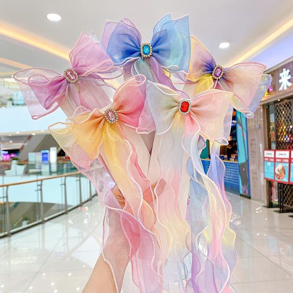 hair accessories girls rhinestone bow hairpin 2021 baby sweet headdress princess tied streamer kids clips, Slivery;white
hair accessories girls rhinestone bow hairpin 2021 baby sweet headdress princess tied streamer kids clips, Slivery;white