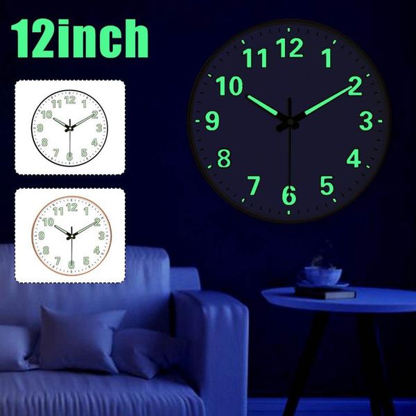 wall clocks 12inch/30cm fashion luminous black rose gold clock silent non ticking night light decorate home
wall clocks 12inch/30cm fashion luminous black rose gold clock silent non ticking night light decorate home